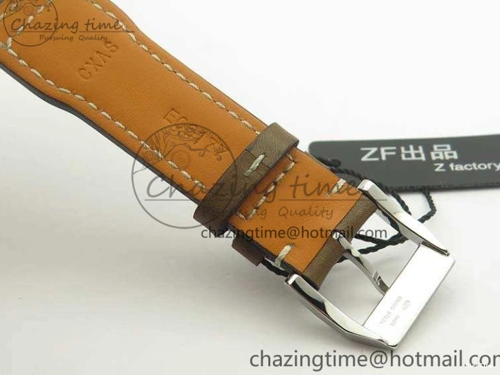 MIROTIME 0523 SunProtective Pilot Chrono IW377713 ZF 1:1 Best Edition Brown Dial On Brown Leather Strap A 7214